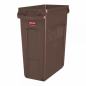 Preview: RUBBERMAID Abfallbehälter SLIM JIM 87,0 L 2 Griffe PE